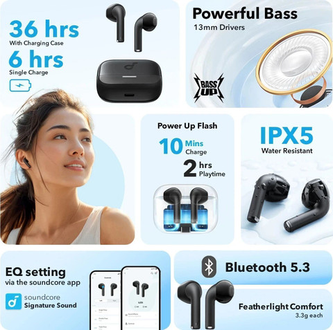 Soundcore by Anker K20i (Black) Bluetooth Price in India Buy