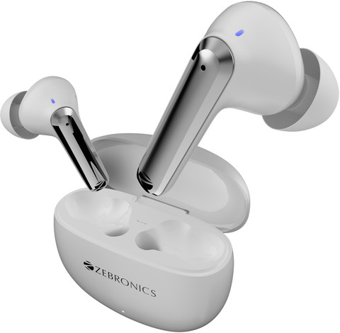 ZEBRONICS Pods K3 TWS with 40H Backup, Dual EQ Modes, Quad Mic ENC