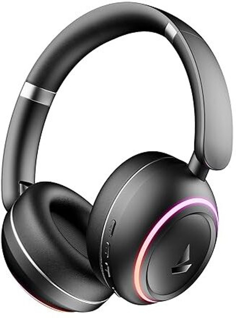 boAt Rockerz 480 w/ Beast Mode, RGB LEDs(6 Light Modes), 60HRS