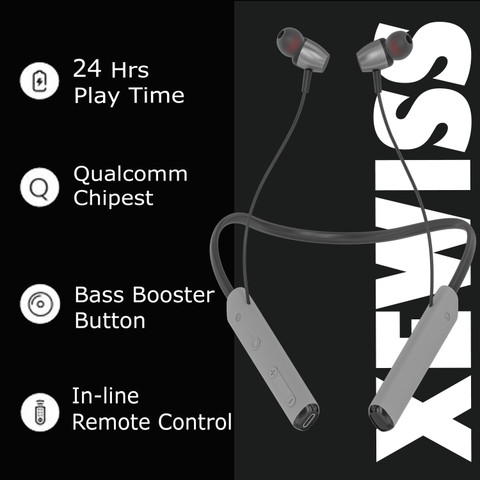 XEWISS High Quality New BT Neckband Earphone with Stereo Bass for