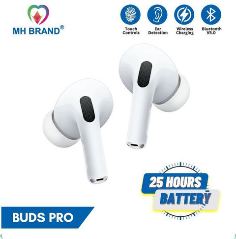 MH BRAND Buds Pro Earbuds Wireless Bluetooth for IOS and Android - Main Image