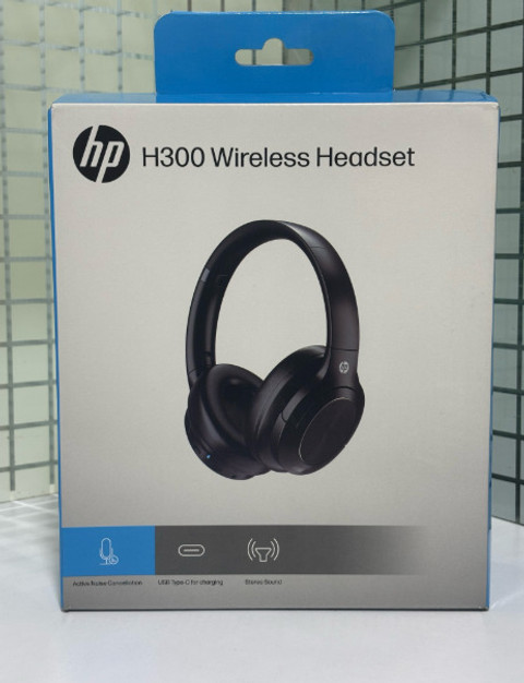 HP H300 Wireless On Ear Headset, Black Bluetooth Price in India