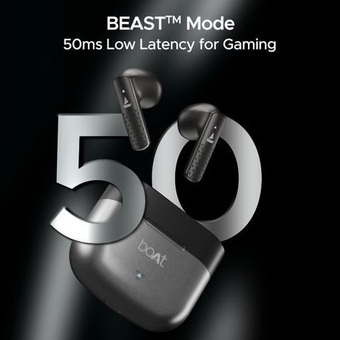 boAt Airdopes 91 Prime, 45H Battery, ENx, ASAP Charge, Stream Ad Free ...
