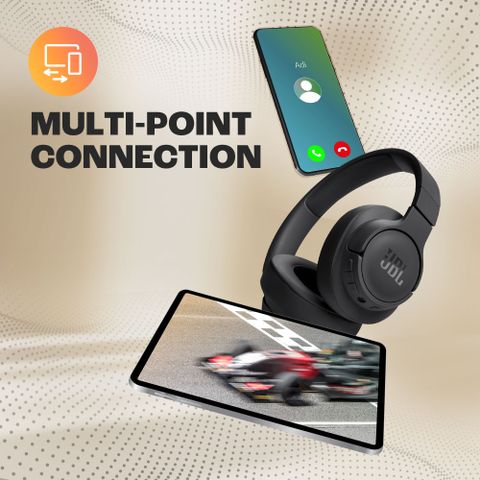 JBL Tune 720BT 76Hr Playtime, Pure Bass, Quick Charge, Multi