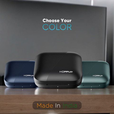 HOPPUP Z51 with 4 Mic ENC, 13MM Drivers, 50H Playtime, 40MS Low