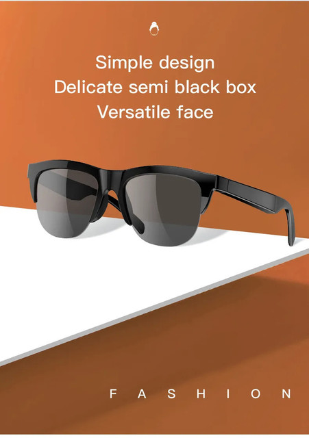 DigiClues F06 Wireless Bluetooth Sunglass Fashion Anti Blue Light