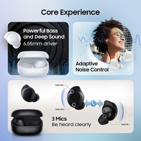 Samsung SM-R410N Galaxy Buds Core - Black Bluetooth Headset (Black, True Wireless) - Image 5