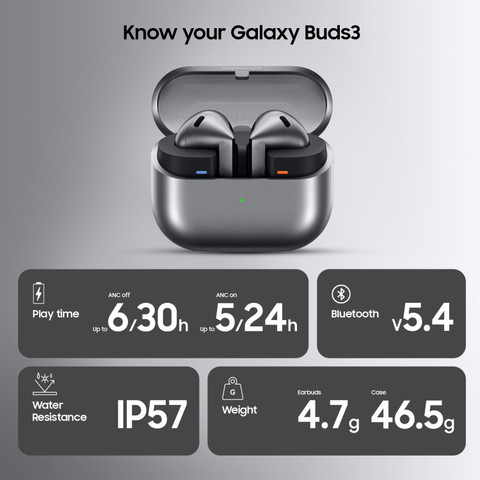 Samsung Galaxy Buds 3 Bluetooth Price in India - Buy Samsung