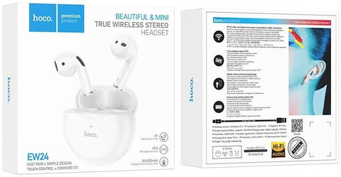 Hoco Type C Charging Wireless Headphones EW24 True Wireless