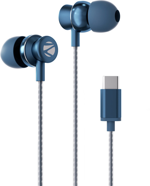 ZEBRONICS Zeb-Buds C10, with In-Line Mic, Type-C, 10mm Drivers