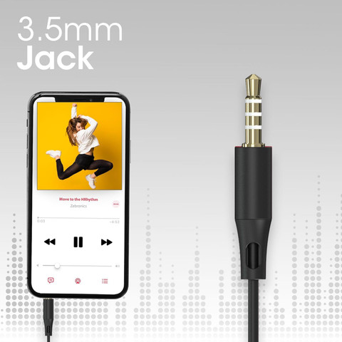 ZEBRONICS Zeb-BRO PRO in Ear Wired Stereo Earphones Wired