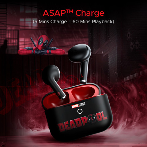 boAt Airdopes Alpha,35H Battery, 13mm Drivers,ENx, Stream Ad Free