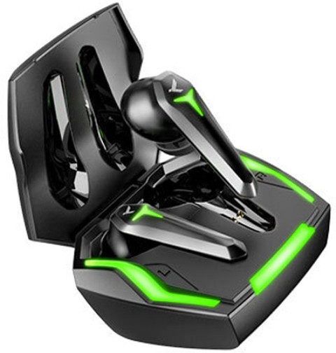 KDM Z2 Space PodsUpto40 hour Gaming,Made In India, Bluetooth (Black)  Bluetooth - Main Image