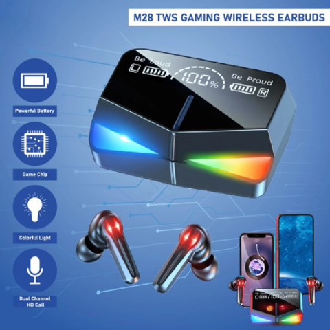 Clairbell Earbuds Bluetooth Gaming Monster Earphones Touch Control49  Bluetooth