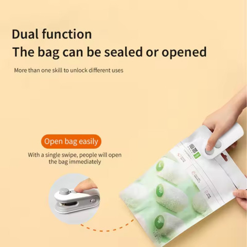 Packet Sealing Small Machine Singhal Portable Mini Sealing Machine, Handheld Packet Sealer with Type ...