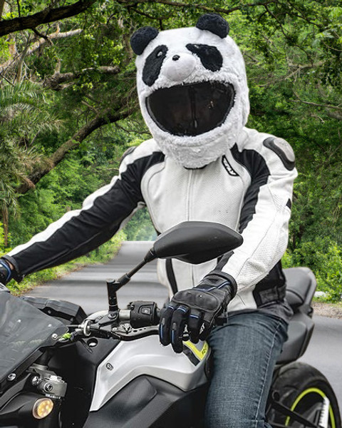 bike helmet cover funny Motorcycle Cover, Pink Dog Cartoon its a helps people see you and spreads smiles Cool Helmet Covers, Full Face