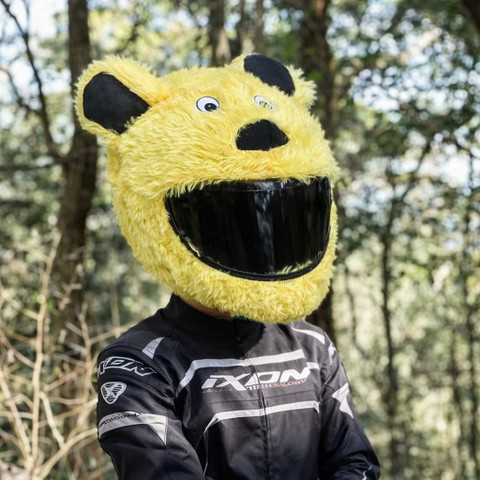 IDEALイエローバニー SRPHERE YELLOW BUNNY RB 01 UNIVERSAL FIT HELMET COVER Helmet