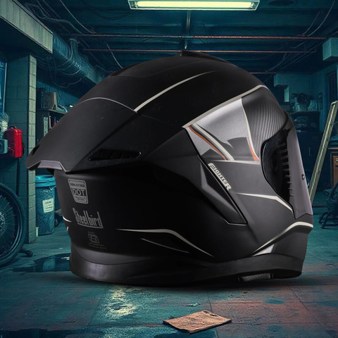 Steelbird SBH-57 Carbon Fighter ISI and DOT Certified Full Face