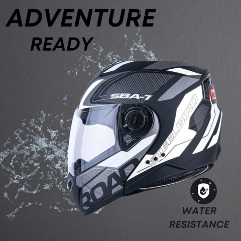 HEADFOX N2 Air Smart Bluetooth Calls Music GPS Waterproof Voice  Road DV Motorbike Helmet