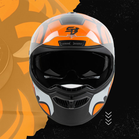 Steelbird SBA-7 Angry Bird ISI Certified Flip-Up Helmet for Men with Inner  Sun Shield Motorbike Helmet - Buy Steelbird SBA-7 Angry Bird ISI Certified  Flip-Up Helmet for Men with Inner Sun Shield