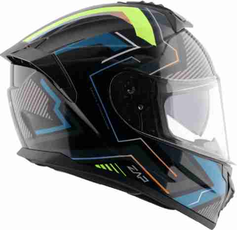 かめ　 VEGA Zap Explore Dual Visor isi & Dot Certified Full Face Medium