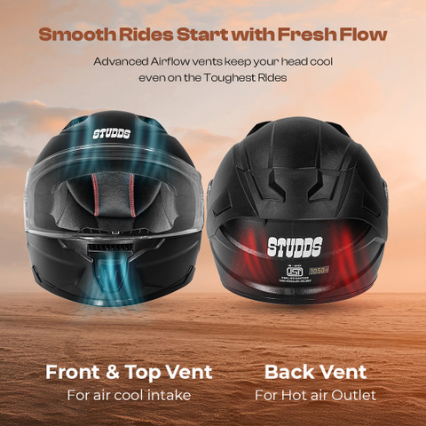 STUDDS Raider Motorbike Helmet Buy STUDDS Raider Motorbike