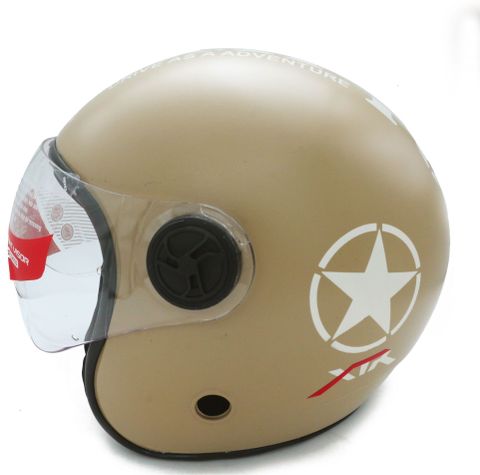 stiss Open Face Bullet Bike Helmet for Unisex Adult | Lightweight ...
