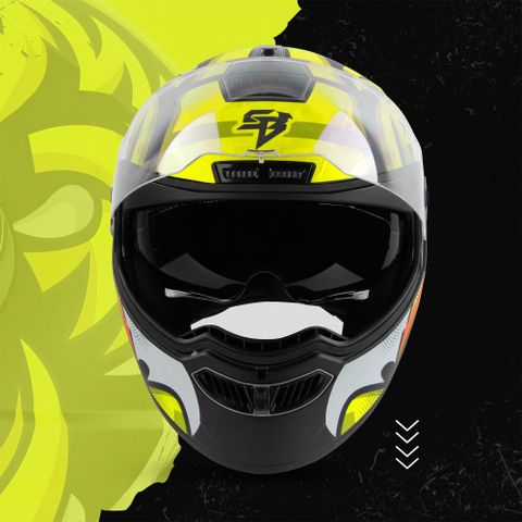 Steelbird SBA-7 Angry Bird ISI Certified Flip-Up Helmet for Men with Inner  Sun Shield Motorbike Helmet - Buy Steelbird SBA-7 Angry Bird ISI Certified  Flip-Up Helmet for Men with Inner Sun Shield