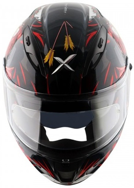 y.matsuse.724 Axor Street Zazu ISI ECE DOT Certified Full Face Dual Visor