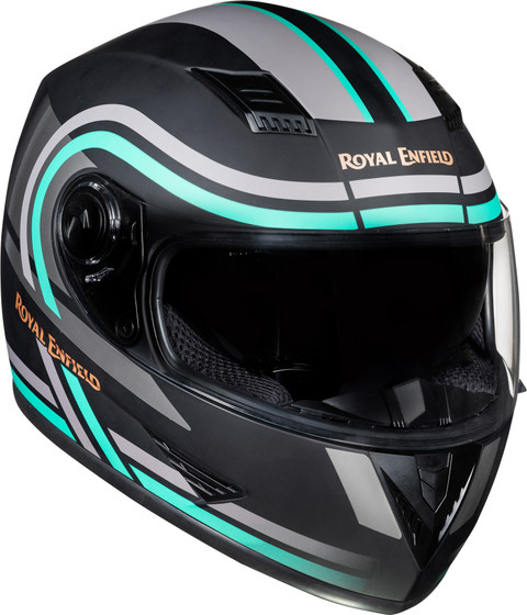ROYAL ENFIELD Stunner Graphics Helmet With Dual Visor ISI Certified  Motorbike Helmet