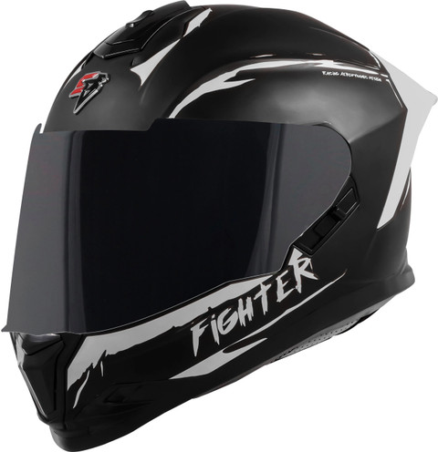 Steelbird SBH-57 Fighter F2 ISI and DOT Certified Full Face Helmet