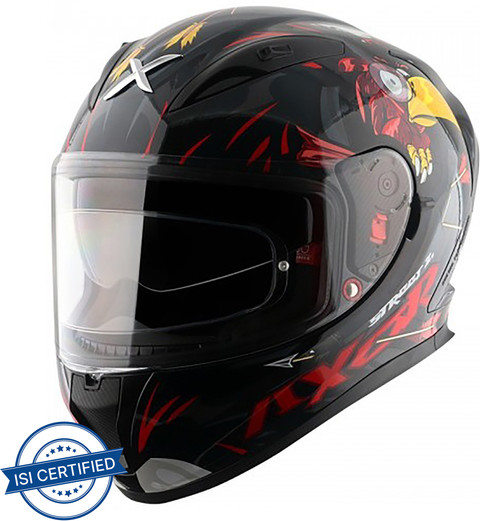 y.matsuse.724 Axor Street Zazu ISI ECE DOT Certified Full Face Dual Visor