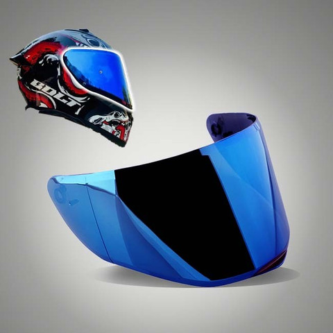 VEGA Blue Visor for Bolt and Bolt Decor/Graphics all models