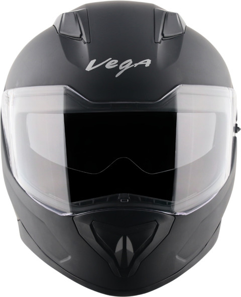 VEGA Rapid DV with Spoiler and Extra Smoke Visor Motorbike Helmet