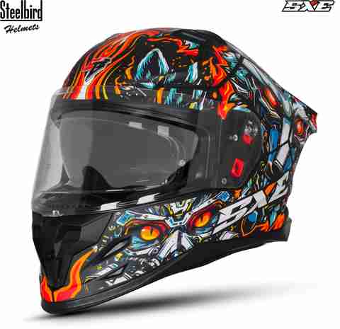 Head i-SL TEAM 156 Ｒ12.6 ヘッド Steelbird SBH-61 SXE X1 ISI and Dot Certified Full Face Helmet for