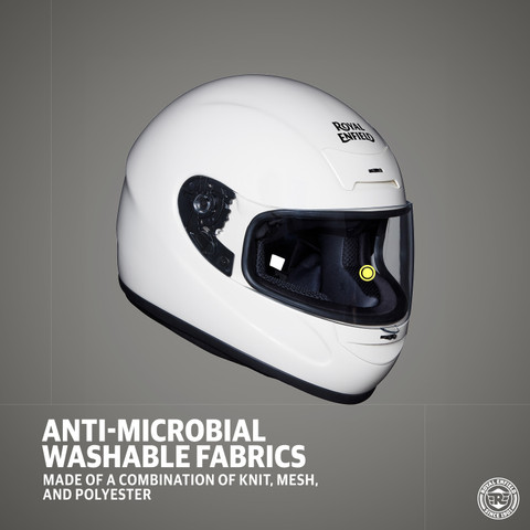 ROYAL ENFIELD Old Madras Full Face with Visor Motorbike Helmet