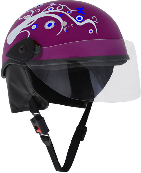 Sage Square Multi-Purpose Open-Face Helmet for Men's Women's Motorbike  Helmet