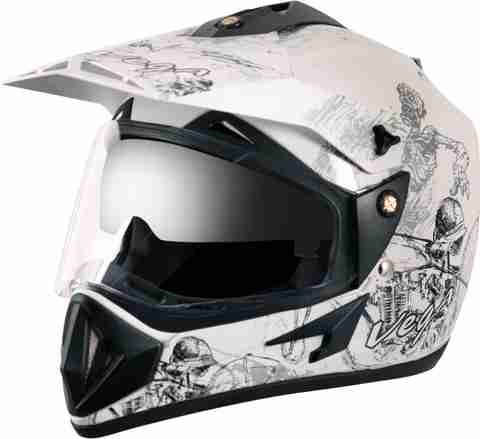 Visor Vega Off Helmet VEGA Off Road D/V Sketch Motorbike Helmet