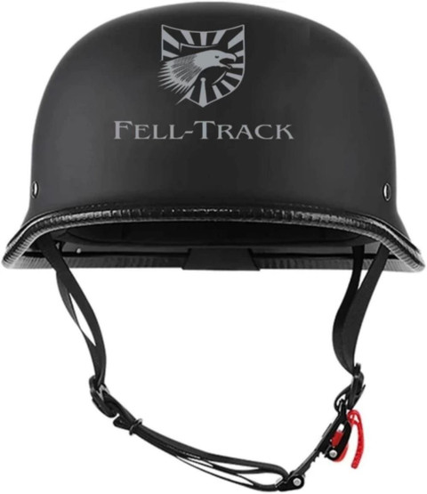 german style motorcycle helmet in india D.O.T. German- Dull Black XS Our D.O.T Custom German Style Half Helmet
