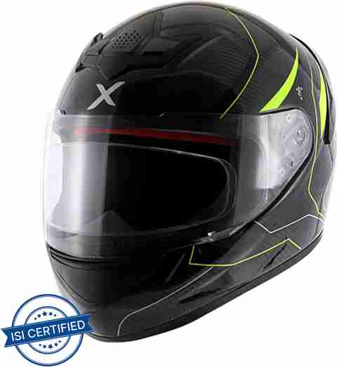 Axor Rage Carbon Warfare Carbon Neon Yellow Helmet-XL Motorbike
