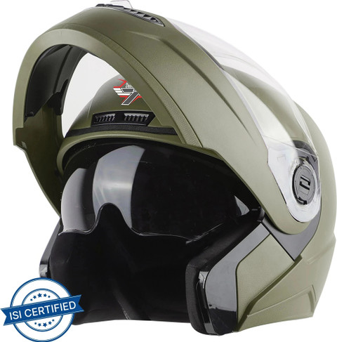 Steelbird SBA-7 7Wings ISI Certified Flip-Up Helmet for Men and