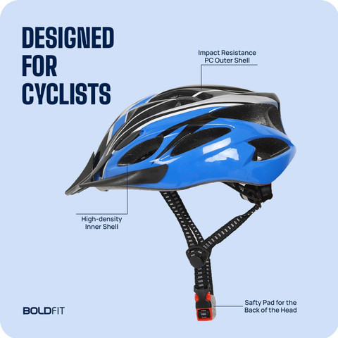 BOLDFIT Cycling Helmet for Men Women Adjustable Bicycle Helmet for