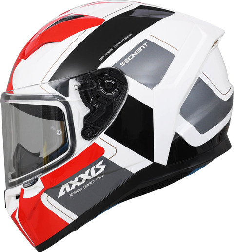 mt axxis atom helmet price in india FF117B Segment Arrows A2 Gloss Full Face | ISI & DOT Certified Buy AXXIS Draken Helmets in