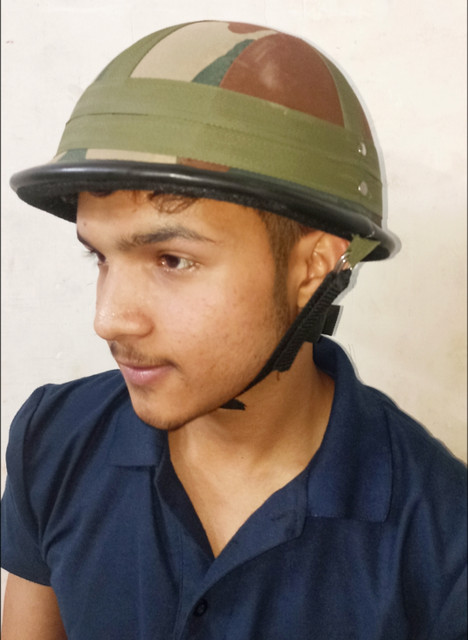 FELL-TRACK Military Army Helmet For Men Women Motorbike Helmet  (Military ARMY) Motorbike Helmet