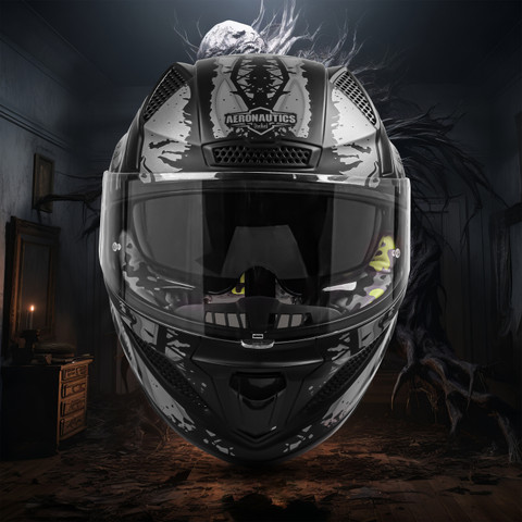 Steelbird SBH-25 Predator ISI Certified Full Face Graphic Helmet