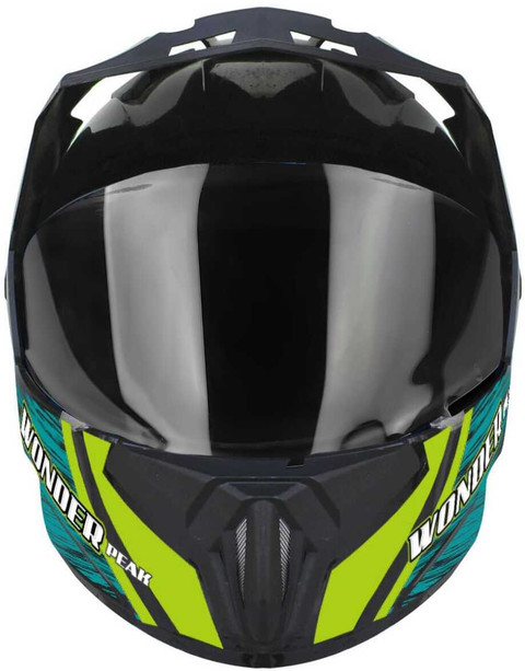 Agx Wonder Cyber Cap with Anti UV Polycarbonate Visor ABS Material