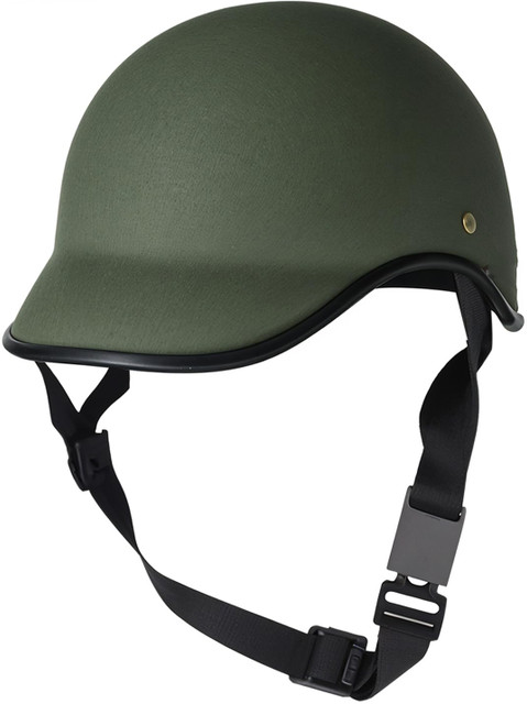 VisorUp All Purpose Open Face Cap with Adjustable Strap – Lightweight Half  Cap Helmet Motorbike Helmet