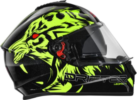 STUDDS Drifter D2 Full Face Helmet with Clear Visor (Black N5, M