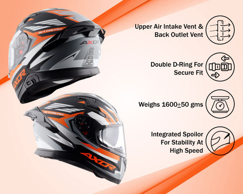 Axor Apex Streak Motorbike Helmet Buy Axor Apex Streak Motorbike