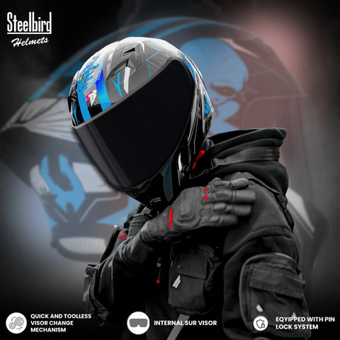Steelbird SBA-20 Strange ISI Certified Flip-Up Graphic Helmet for Men and Women Motorbike Helmet - Buy Steelbird SBA-20 Strange ISI Certified Flip-Up Graphic Helmet for Men and Women Motorbike Helmet Online at Steelbird SBA-20 Strange ISI Certified Flip-Up Graphic Helmet for Men and Women Motorbike Helmet - Buy Steelbird SBA-20 Strange ISI Certified Flip-Up Graphic Helmet for Men and Women Motorbike Helmet Online at